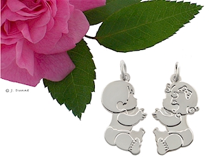 Baby charms- Adorable chubby babies for mom or grandma.