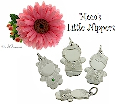 Mom's Little Nippers... a great size for her charm bracelet.